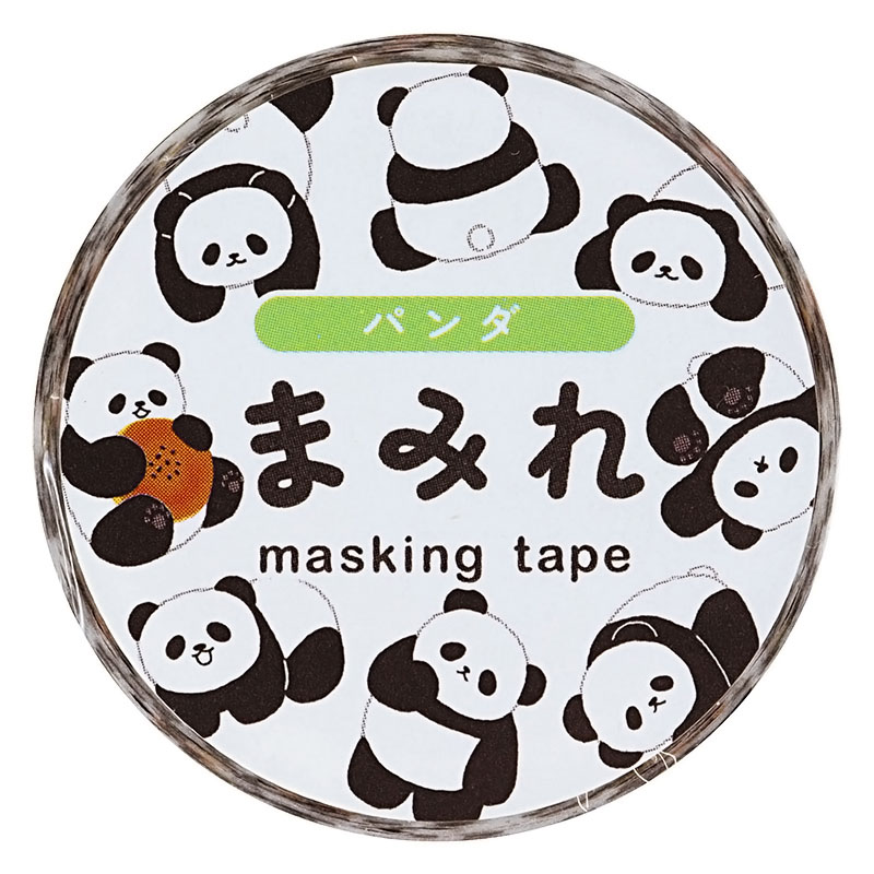 まみれマスキングテープ パンダ