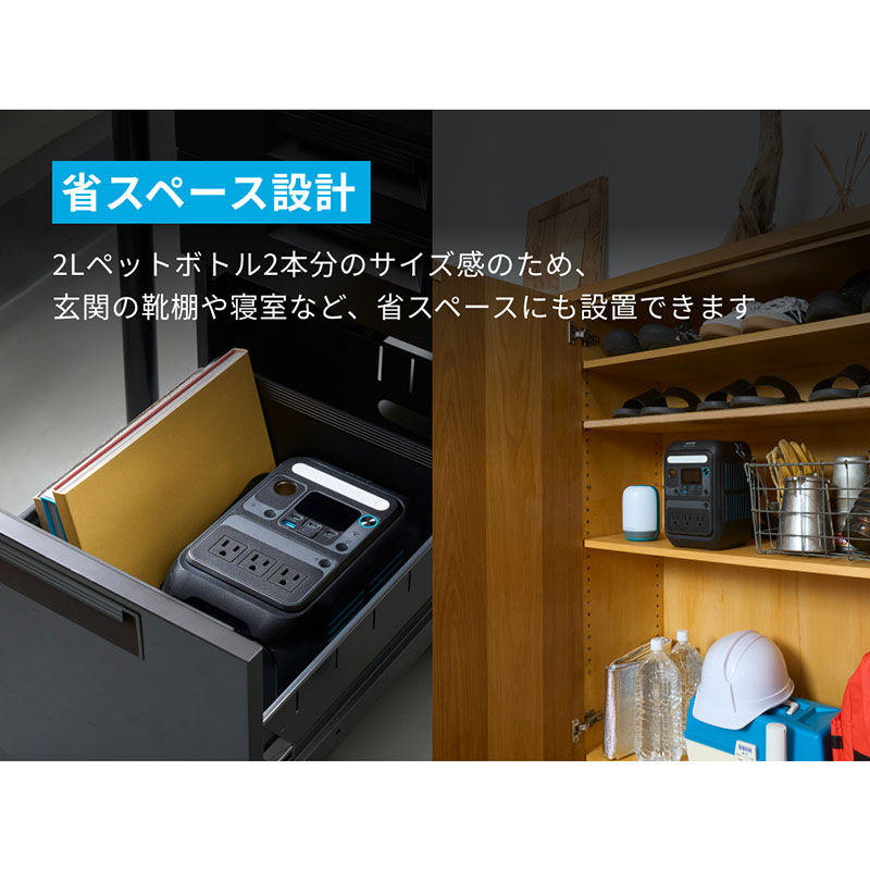 ポータブル電源 Solix C300 288Wh A1722511