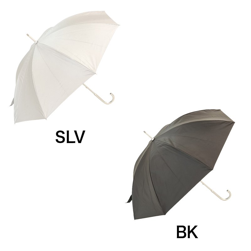 晴雨兼用軽量パラソル 70cm シルバー