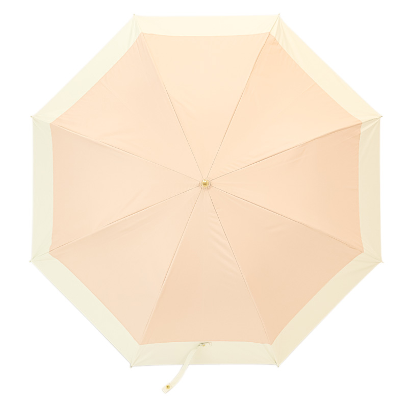 晴雨兼用バイカラー長傘 58cm ピンク