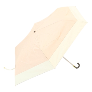 晴雨兼用バイカラー折傘 55cm ピンク