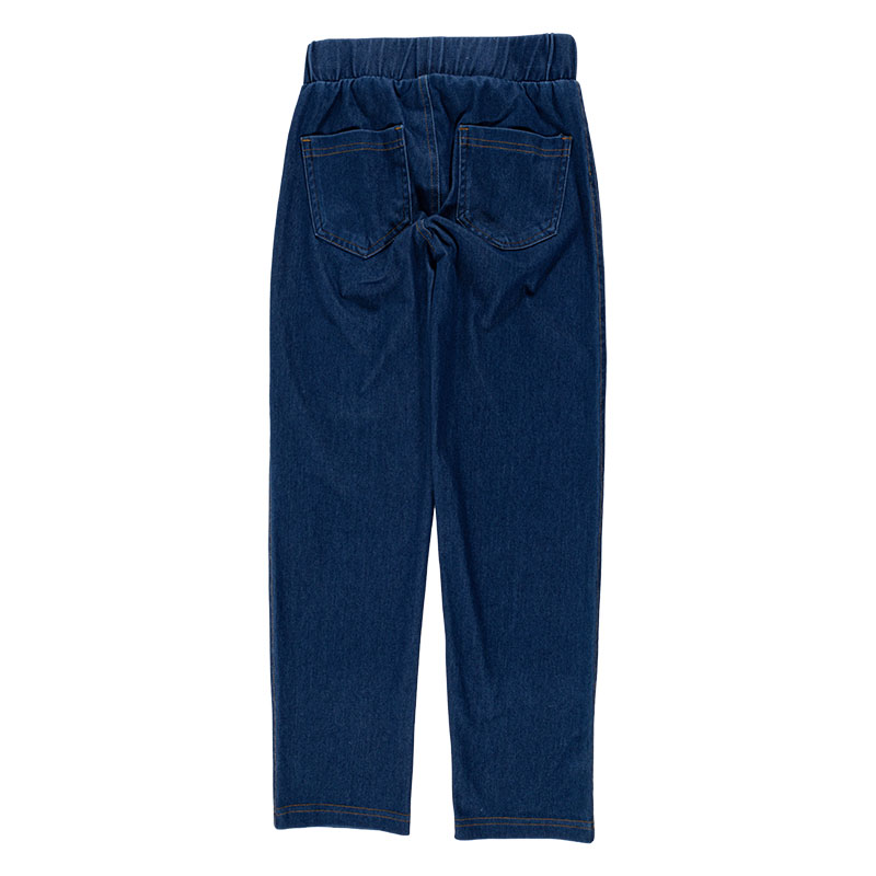 キッズ ストレッチ デニムパンツ ネイビー