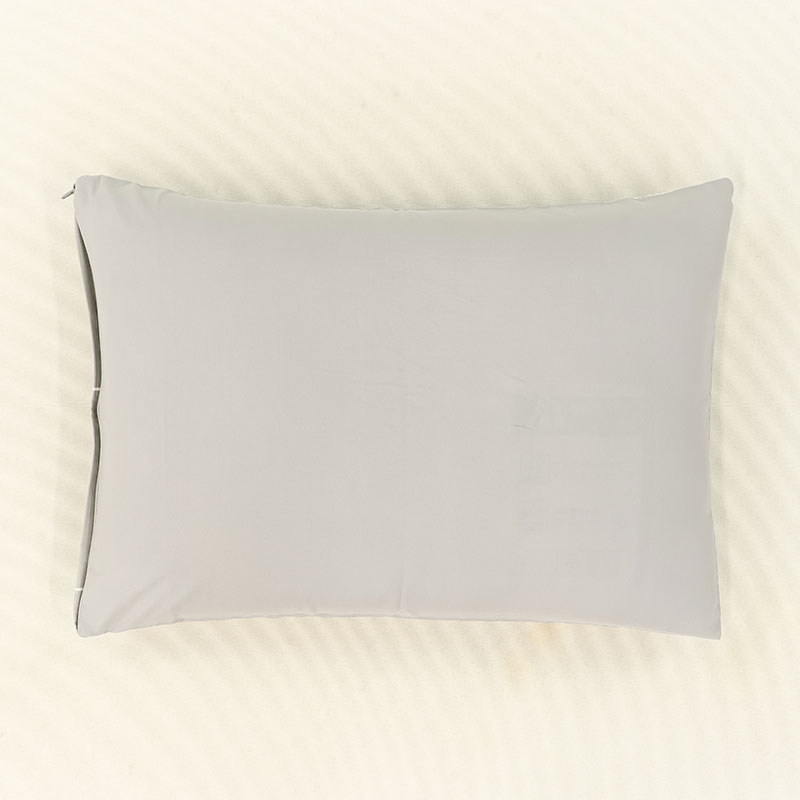 まくらカバー スクエアグレーベージュll 大判 50×70cm