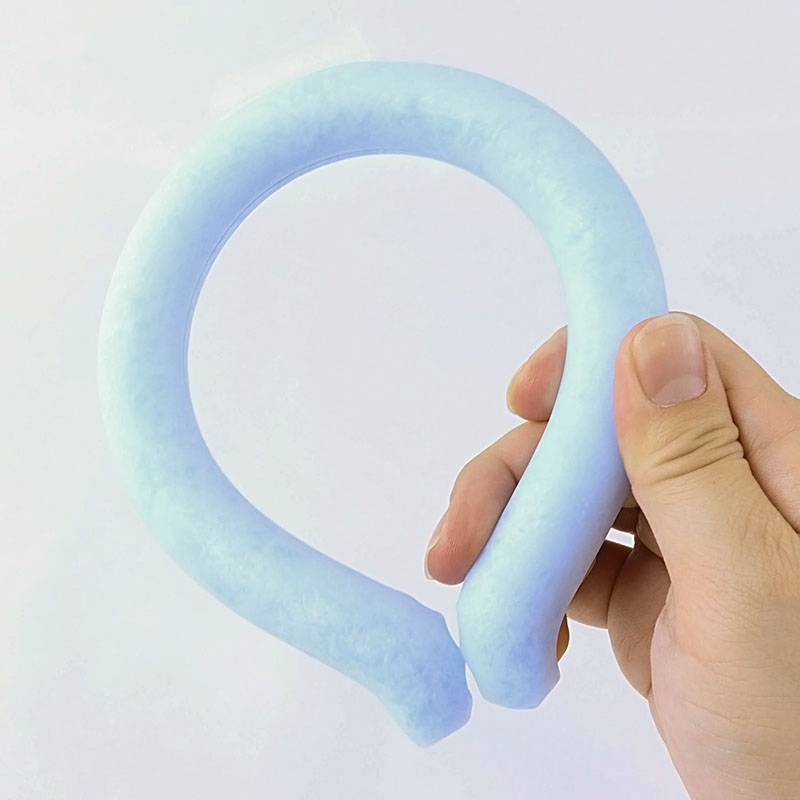 涼感ecoリング Ｍサイズ ライトブルー