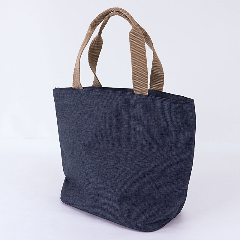 保冷ランチバッグ ネイビー 幅32×高24×マチ13cm