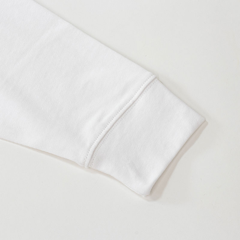 メンズ ヘビーウェイトTシャツ 長袖 ホワイト
