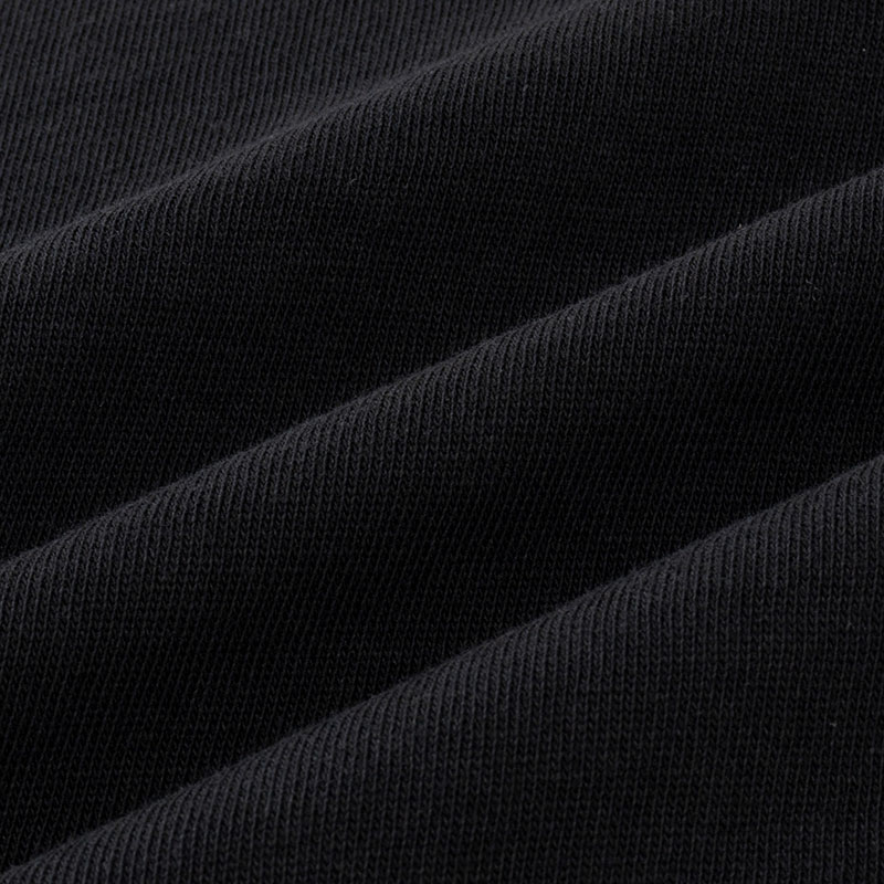 メンズ ヘビーウェイトTシャツ 長袖 ブラック