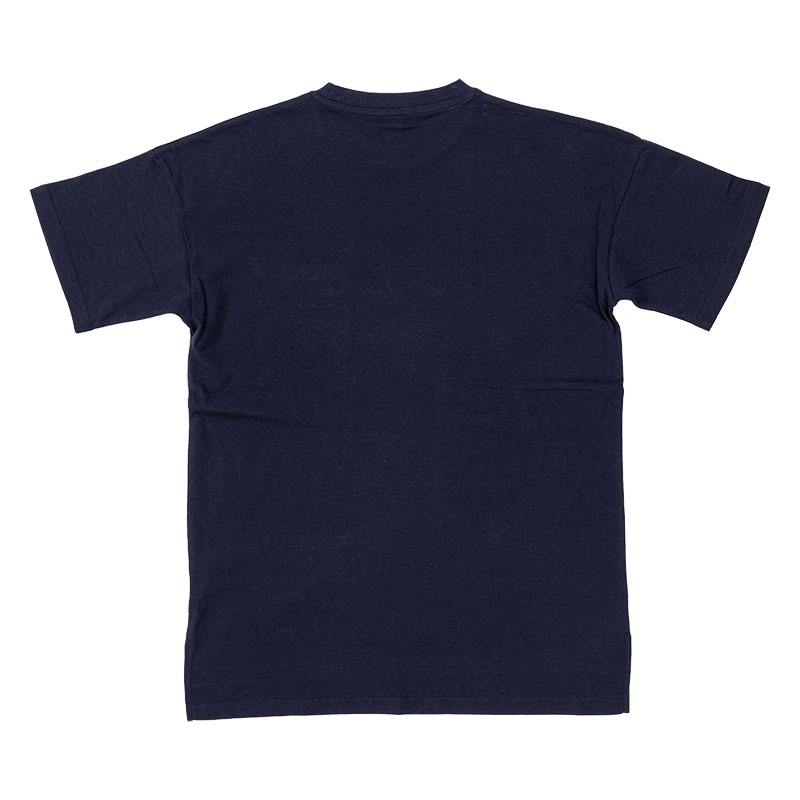 レディース ポケット付きTシャツ 半袖 ネイビー