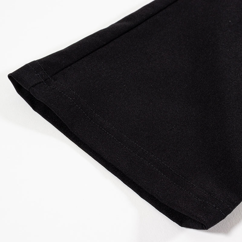 【お取り寄せ商品】メンズ 冷感 ストレッチパンツ ブラック