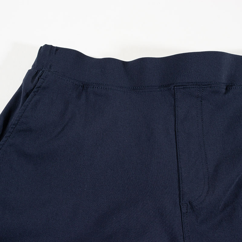 【お取り寄せ商品】メンズ 冷感 ストレッチパンツ ネイビー