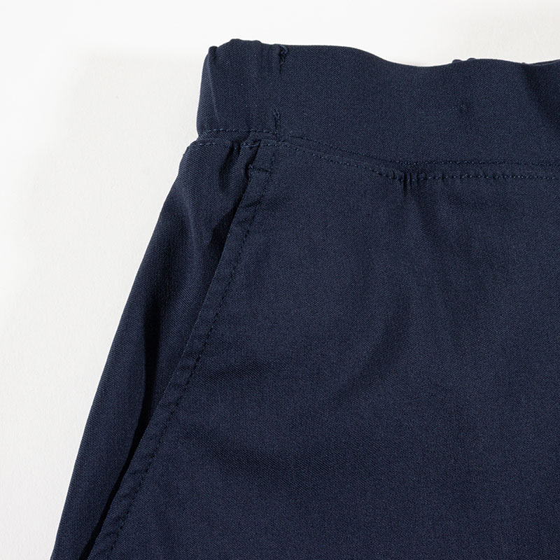 【お取り寄せ商品】メンズ 冷感 ストレッチパンツ ネイビー