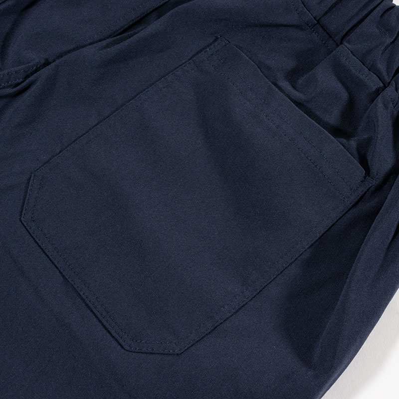 【お取り寄せ商品】メンズ 冷感 ストレッチパンツ ネイビー