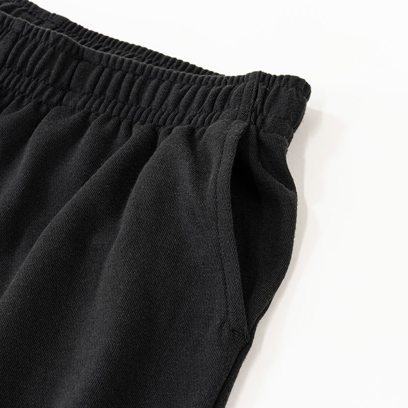 メンズ 裏メッシュ ハーフパンツ ブラック