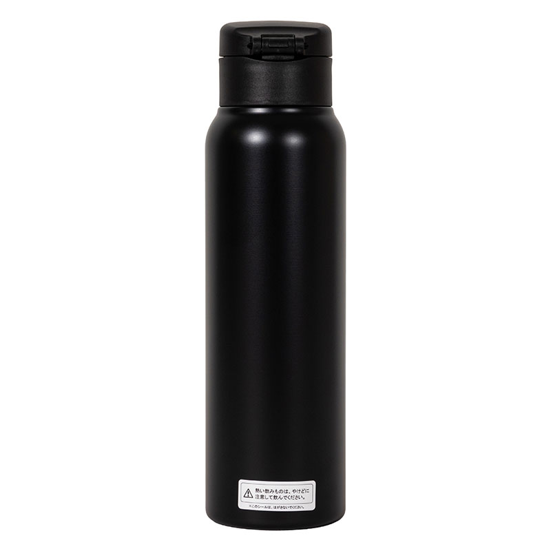 軽量ステンレスマグボトル ワンタッチタイプ 750ml 保温・保冷 ブラック