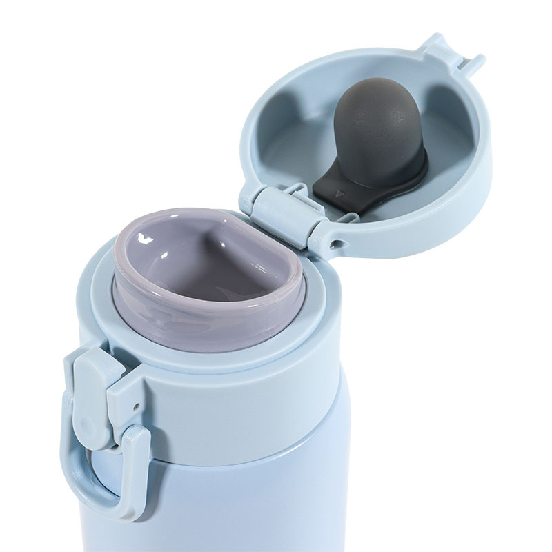 軽量ステンレスマグボトル ワンタッチタイプ 750ml 保温・保冷 ブルー