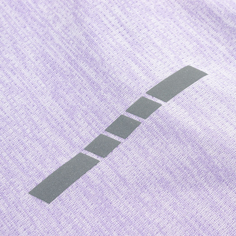 キッズ DRYメッシュTシャツ 杢ラベンダー 160cm