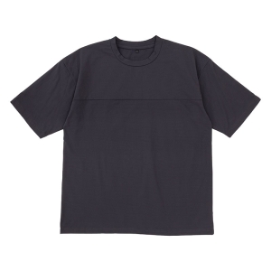 メンズ 通気速乾 Tシャツ 半袖 チャコール