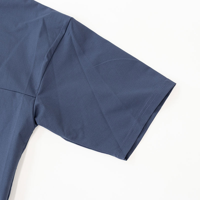 メンズ 通気速乾 Tシャツ 半袖 ネイビー