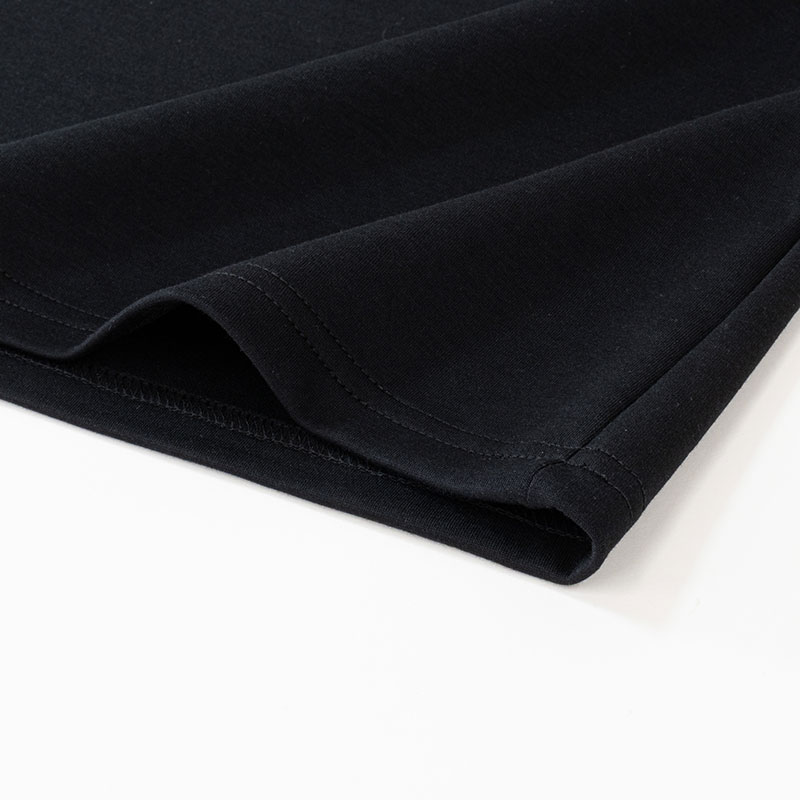 【お取り寄せ商品】メンズ 冷感 DRY 長袖 Tシャツ ブラック