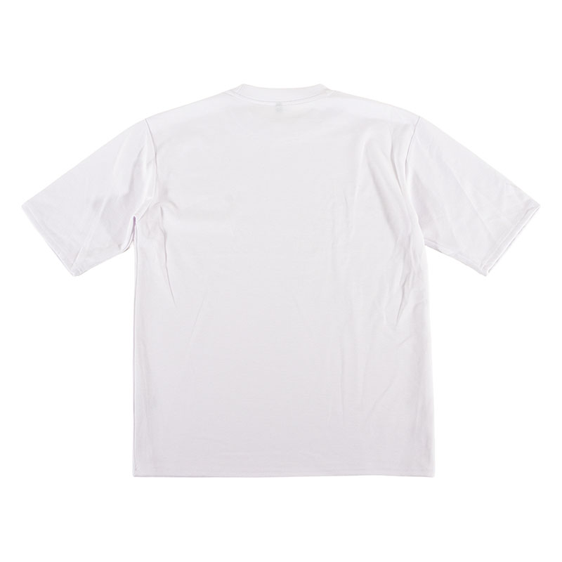 【お取り寄せ商品】メンズ 冷感 DRY 半袖 Tシャツ ホワイト 3L