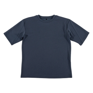 【お取り寄せ商品】メンズ 冷感 DRY 半袖 Tシャツ ネイビー