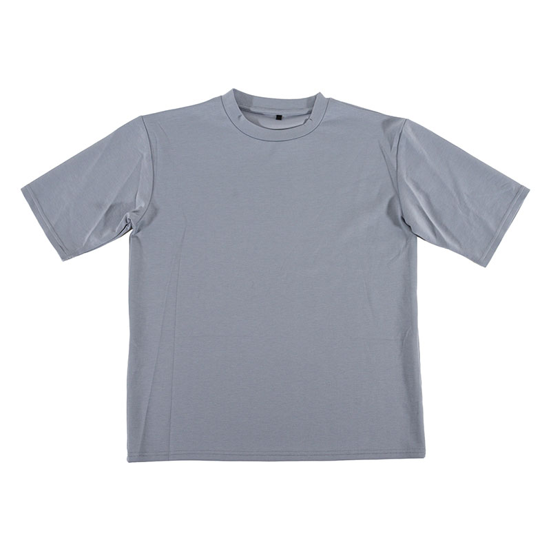 【お取り寄せ商品】メンズ 冷感 DRY 半袖 Tシャツ サックス