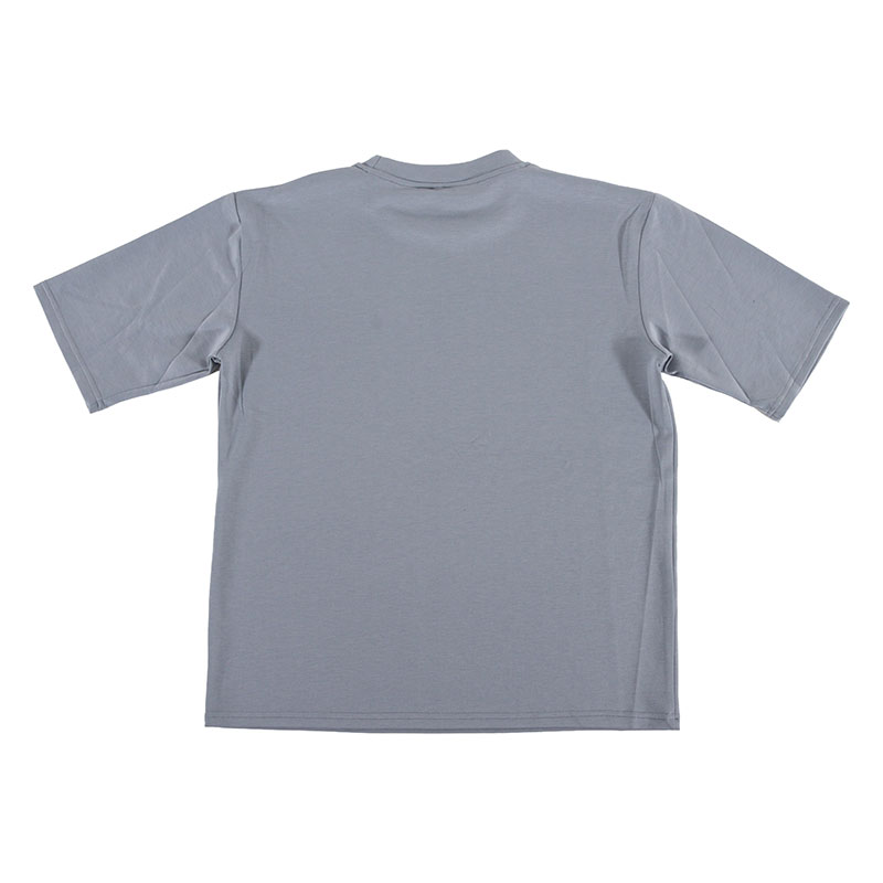 【お取り寄せ商品】メンズ 冷感 DRY 半袖 Tシャツ サックス