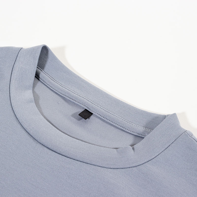 【お取り寄せ商品】メンズ 冷感 DRY 半袖 Tシャツ サックス
