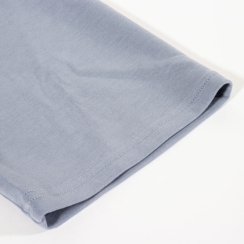【お取り寄せ商品】メンズ 冷感 DRY 半袖 Tシャツ サックス