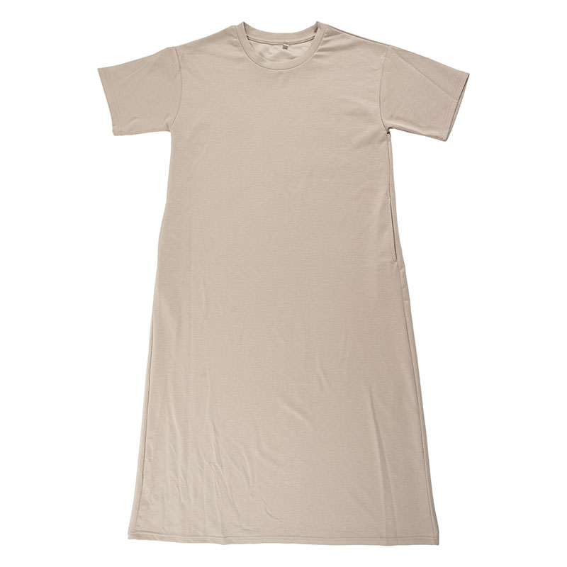 【お取り寄せ商品】レディース 冷感 DRY ワンピース ベージュ