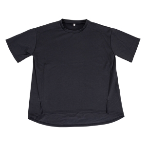 【お取り寄せ商品】レディース 冷感 DRY 半袖 Tシャツ チャコール
