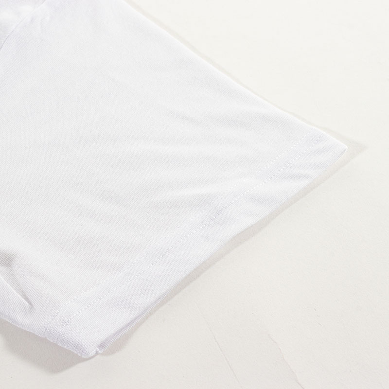 メンズ DRY カラーTシャツ 丸首 ホワイト