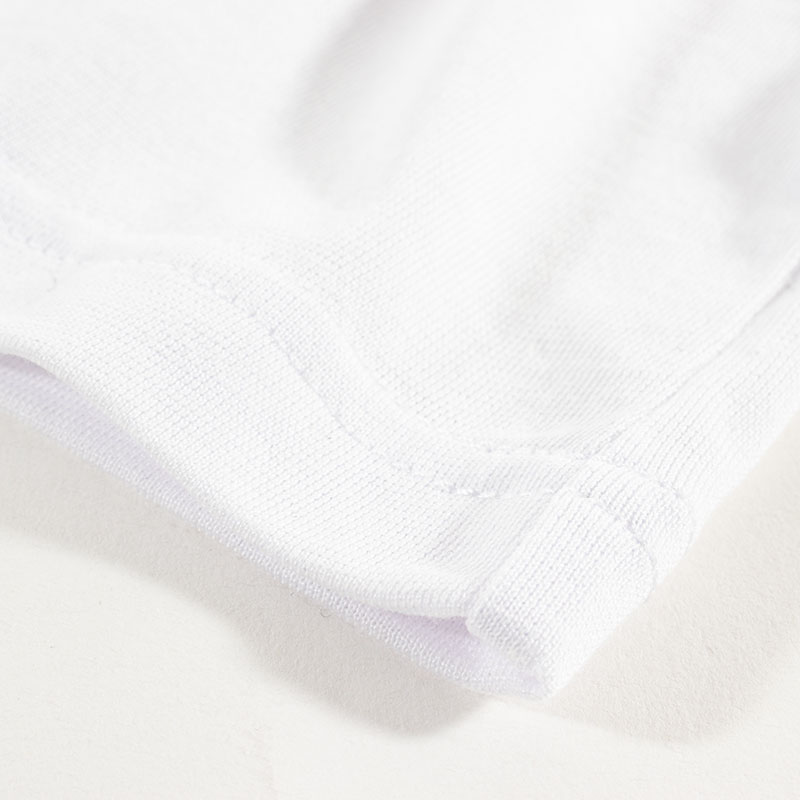 メンズ DRY カラーTシャツ 丸首 ホワイト