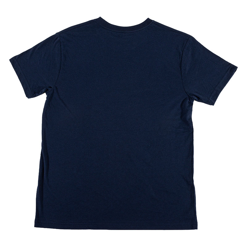 メンズ DRY カラーTシャツ 丸首 ネイビー