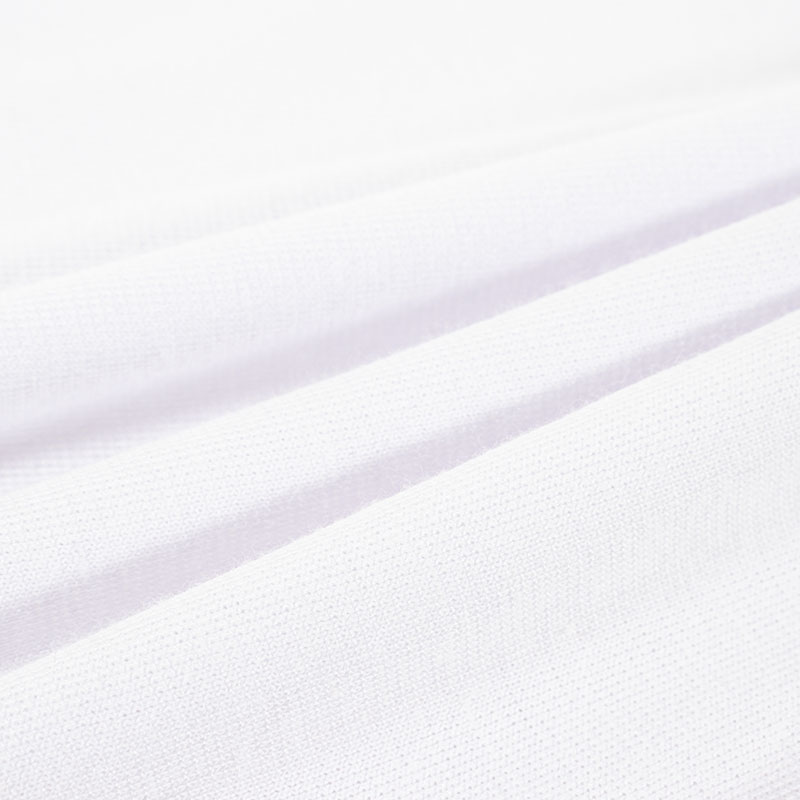 メンズ DRY カラーTシャツ V首 ホワイト