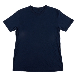 メンズ DRY カラーTシャツ V首 ネイビー