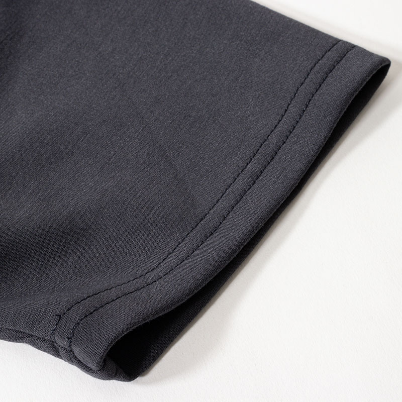 【お取り寄せ商品】キッズ 冷感 DRY 半袖 オーバーTシャツ チャコール