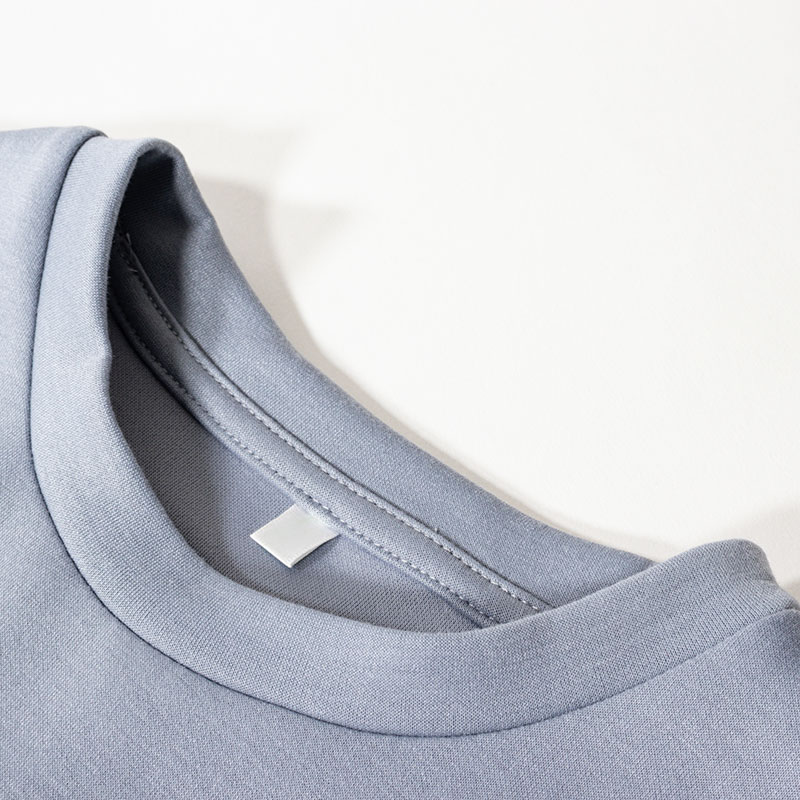 【お取り寄せ商品】キッズ 冷感 DRY 半袖 オーバーTシャツ サックス