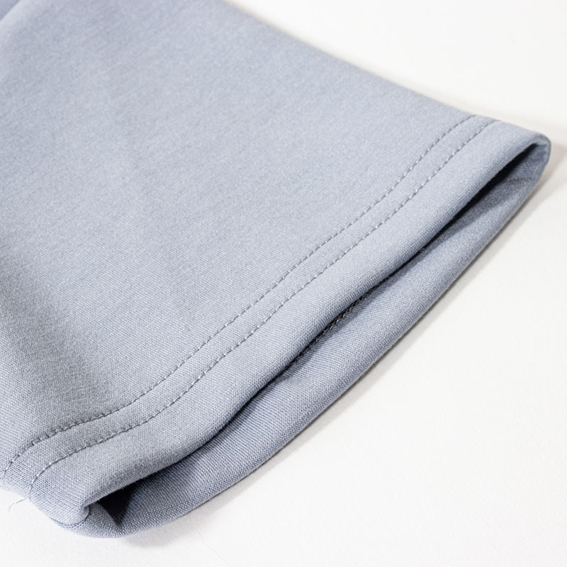 【お取り寄せ商品】キッズ 冷感 DRY 半袖 オーバーTシャツ サックス
