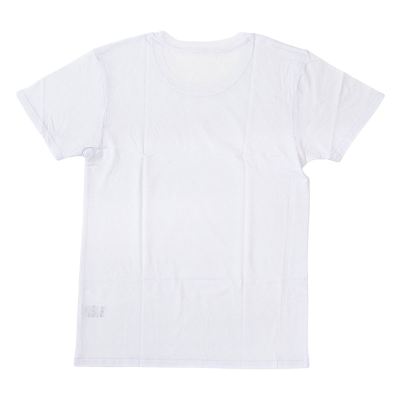 【お取り寄せ商品】メンズ 綿100% 冷感 インナー 半袖 丸首(2枚組)ホワイト LL