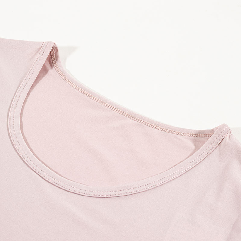 レディース DRYインナー フレンチ袖 ピンク LL