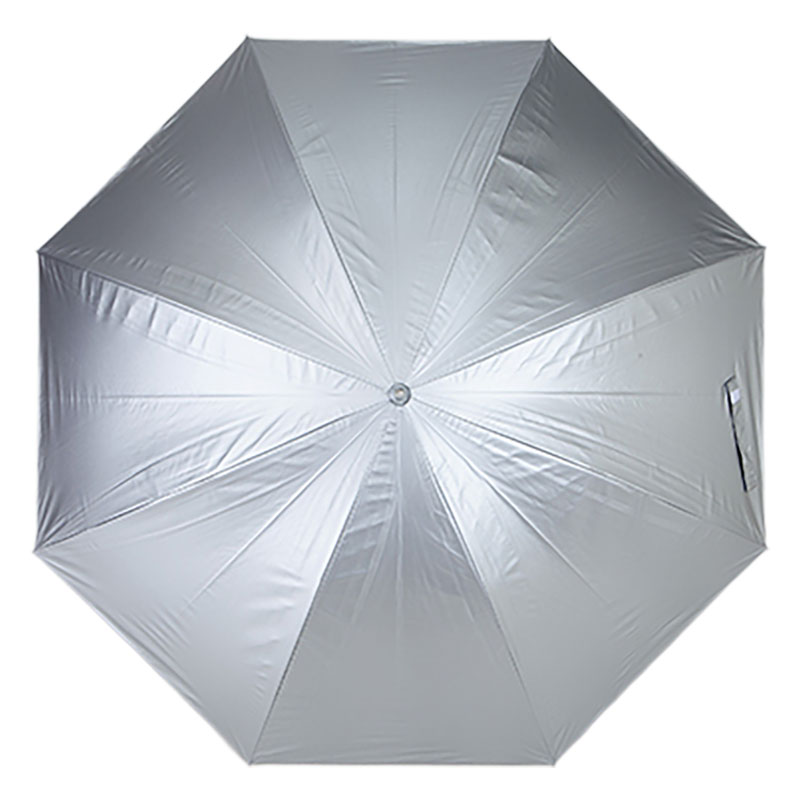 晴雨兼用軽量パラソル 80cm シルバー