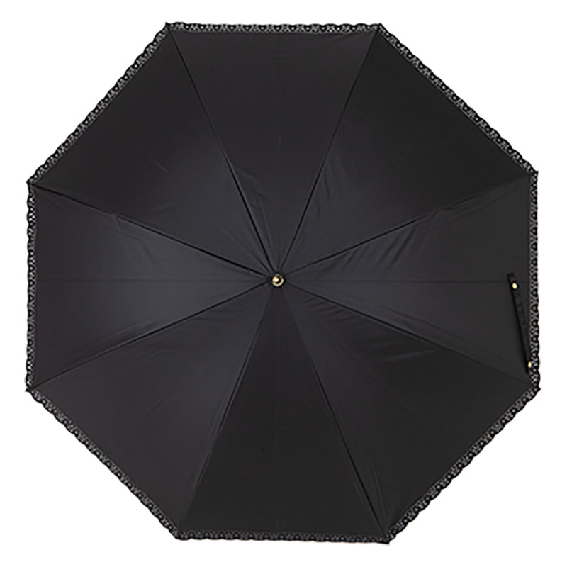 晴雨兼用ヒートカット長傘 58cm ブラック