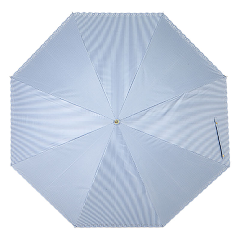 晴雨兼用ヒートカット長傘 58cm ライトグレー