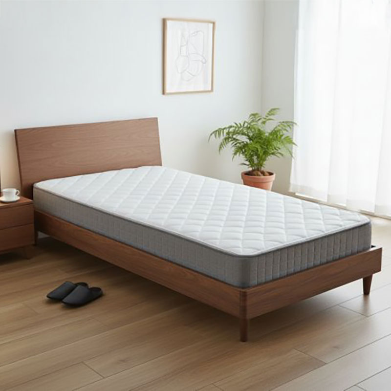圧縮ポケットコイルマットレス シングルサイズ（約）幅97×長さ195×高さ20cm