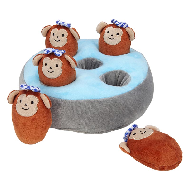 ノーズワーククッション 温泉おさる