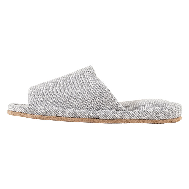 スリッパ 無地 M(23-25cm)グレー