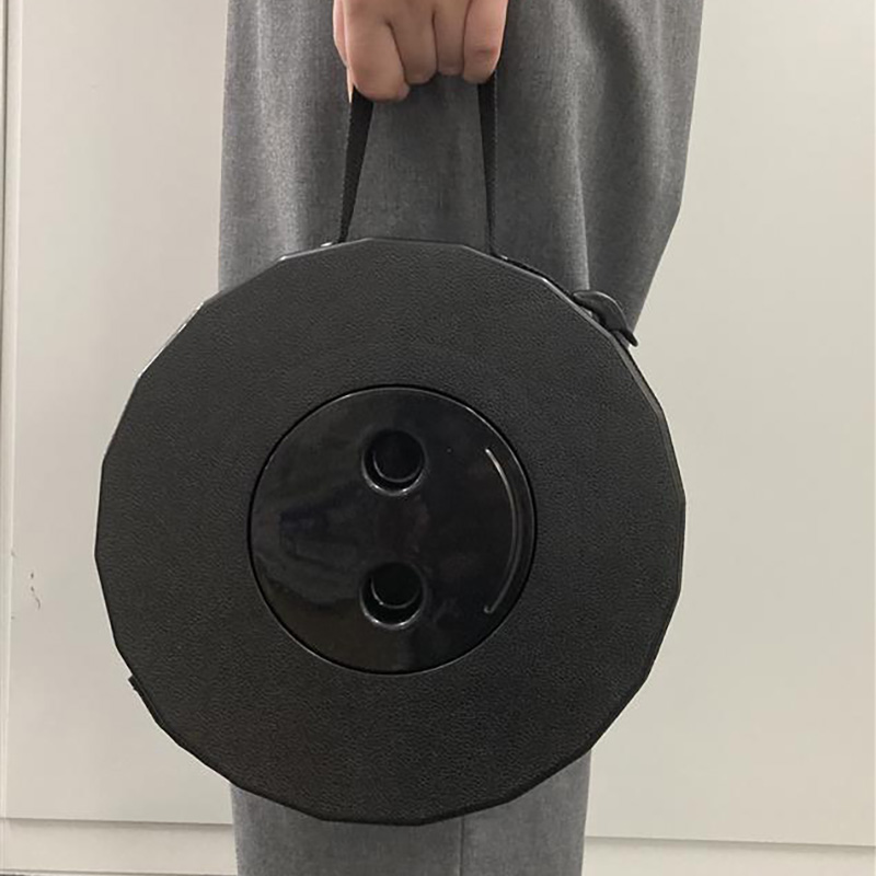 らくらくポータブルスツール ブラック