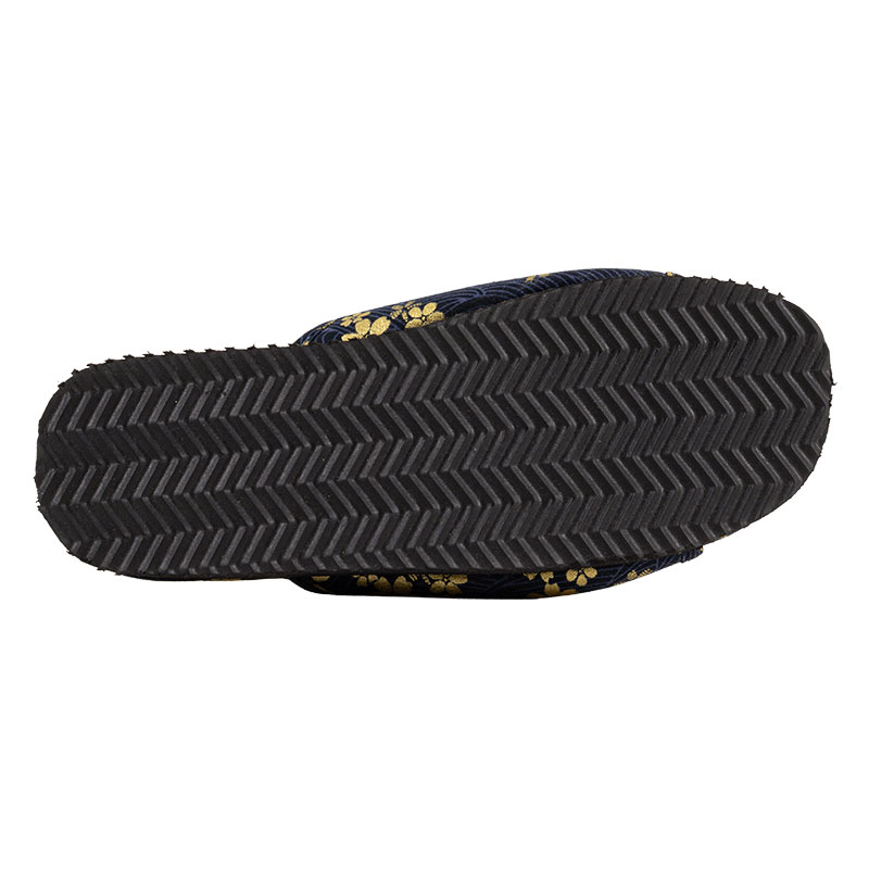 レディース 畳サンダル M 約24cm ネイビー