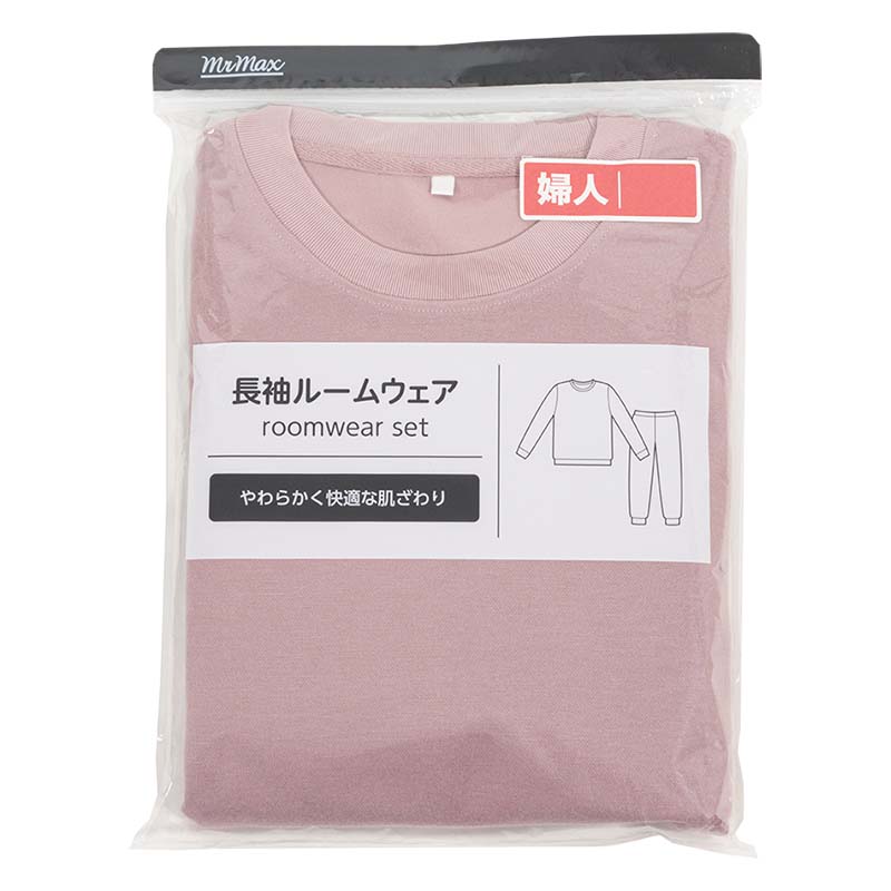 レディース 長袖 ルームウェアセット